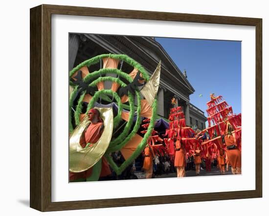 St. Patrick's Day Parade Celebrations, Dublin, Republic of Ireland (Eire)-Christian Kober-Framed Photographic Print