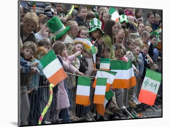 St. Patrick's Day Parade Celebrations, Dublin, Republic of Ireland (Eire)-Christian Kober-Mounted Photographic Print