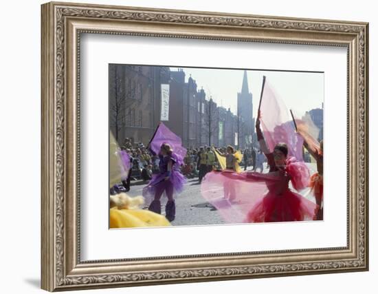 St. Patrick's Parade, Patrick Street, Dublin, County Dublin, Eire (Ireland)-Bruno Barbier-Framed Photographic Print