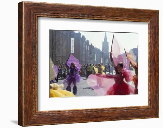 St. Patrick's Parade, Patrick Street, Dublin, County Dublin, Eire (Ireland)-Bruno Barbier-Framed Photographic Print