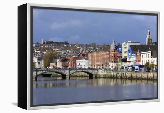 St. Patrick's Quay on the River Lee, Cork City, County Cork, Munster, Republic of Ireland, Europe-Richard Cummins-Framed Premier Image Canvas