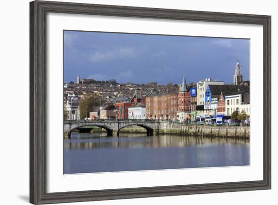 St. Patrick's Quay on the River Lee, Cork City, County Cork, Munster, Republic of Ireland, Europe-Richard Cummins-Framed Photographic Print