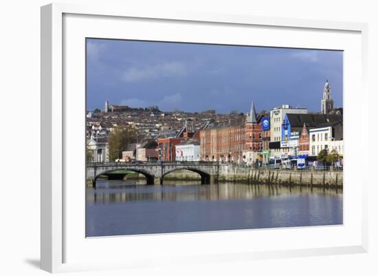 St. Patrick's Quay on the River Lee, Cork City, County Cork, Munster, Republic of Ireland, Europe-Richard Cummins-Framed Photographic Print