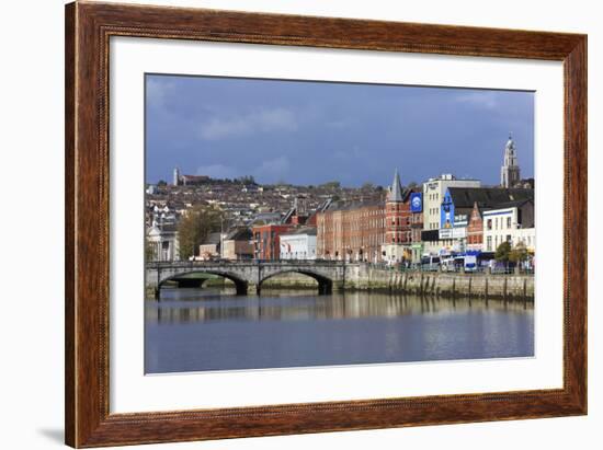 St. Patrick's Quay on the River Lee, Cork City, County Cork, Munster, Republic of Ireland, Europe-Richard Cummins-Framed Photographic Print