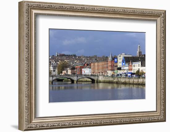 St. Patrick's Quay on the River Lee, Cork City, County Cork, Munster, Republic of Ireland, Europe-Richard Cummins-Framed Photographic Print