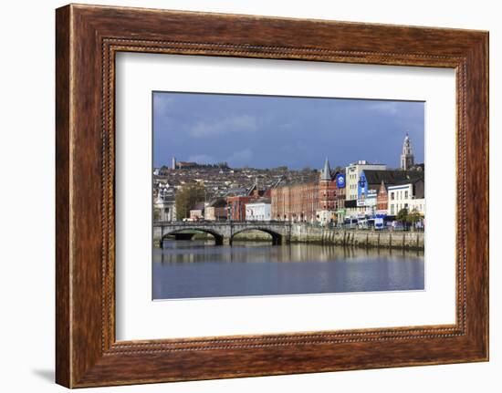 St. Patrick's Quay on the River Lee, Cork City, County Cork, Munster, Republic of Ireland, Europe-Richard Cummins-Framed Photographic Print