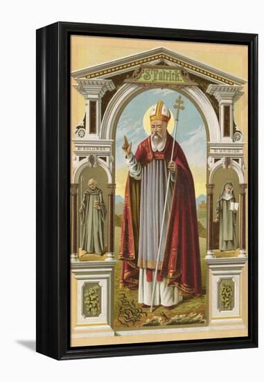 St Patrick-English School-Framed Premier Image Canvas