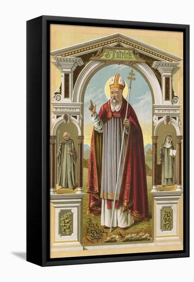 St Patrick-English School-Framed Premier Image Canvas