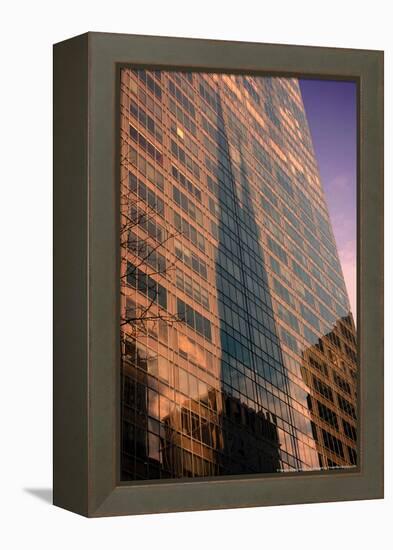 St. Patricks Cathedral Shadow-null-Framed Stretched Canvas