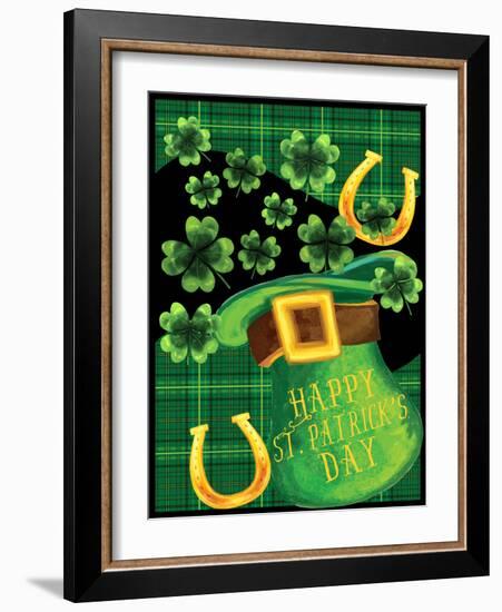 St Patricks Day Hat-Kimberly Allen-Framed Art Print