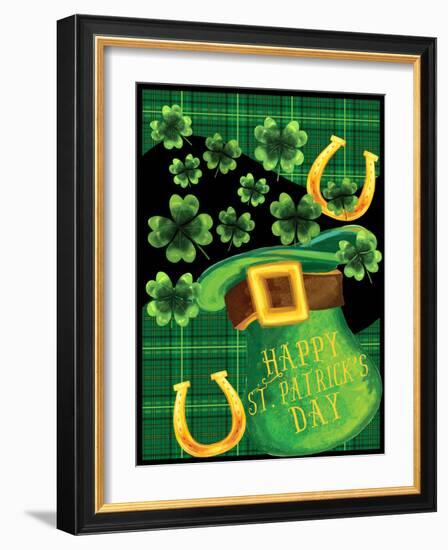 St Patricks Day Hat-Kimberly Allen-Framed Art Print