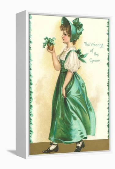St. Patricks Day, the Wearing of the Green-null-Framed Stretched Canvas
