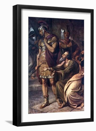 St Paul at Rome, 1926-Frederic Shields-Framed Premium Giclee Print