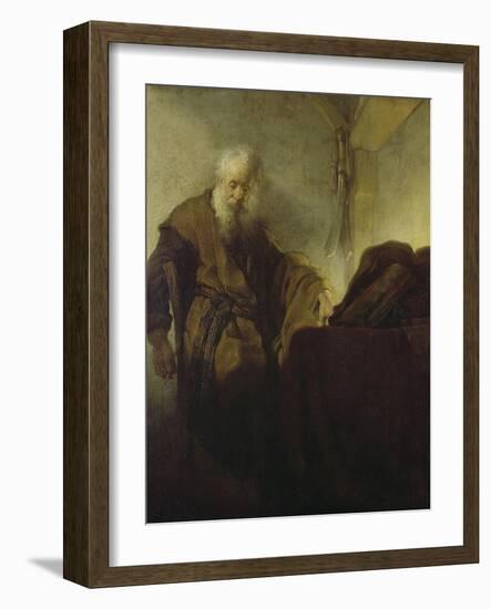 St, Paul, C. 1628-30-Rembrandt van Rijn-Framed Giclee Print