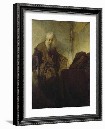 St, Paul, C. 1628-30-Rembrandt van Rijn-Framed Giclee Print