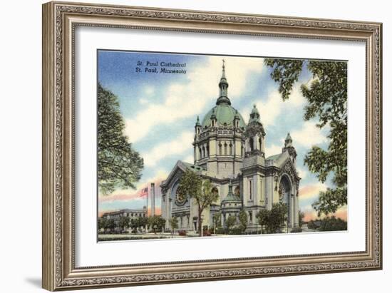 St. Paul Cathedral, St. Paul, Minnesota-null-Framed Art Print