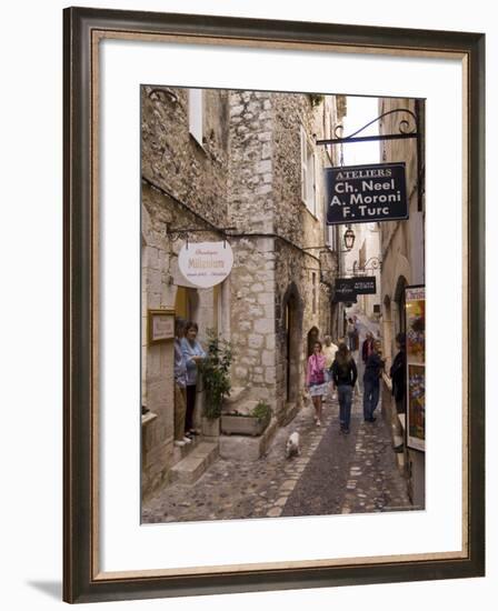 St. Paul De Vence, Alpes Maritimes, Provence, Cote d'Azur, France-Sergio Pitamitz-Framed Photographic Print