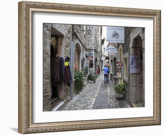 St. Paul De Vence, Medieval Village, Alpes Maritimes, Provence, Cote D'Azur, France, Europe-Wendy Connett-Framed Photographic Print