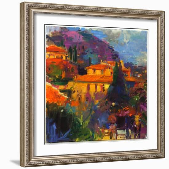 St Paul De Vence-Peter Graham-Framed Giclee Print