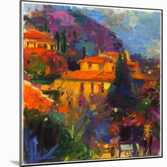 St Paul De Vence-Peter Graham-Mounted Giclee Print