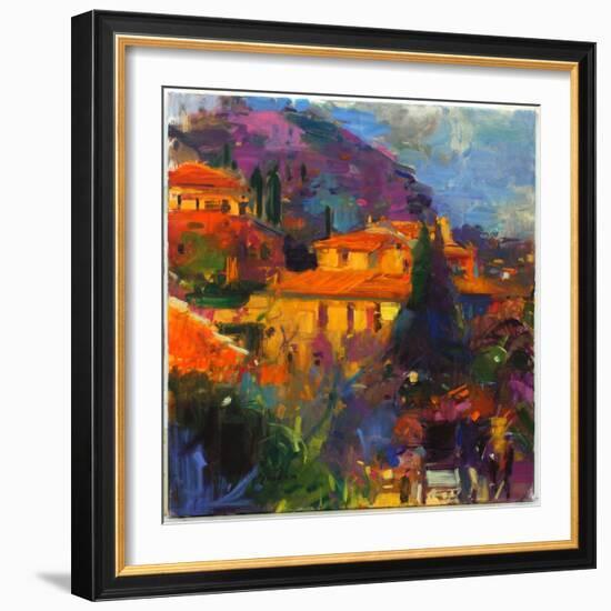 St Paul De Vence-Peter Graham-Framed Giclee Print