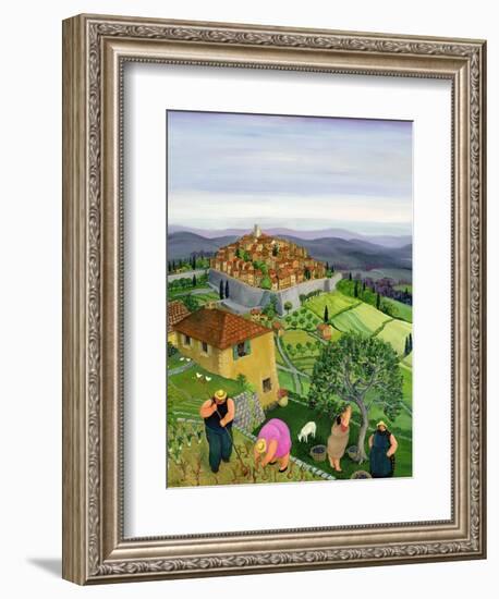 St. Paul de Vence-Margaret Loxton-Framed Premium Giclee Print