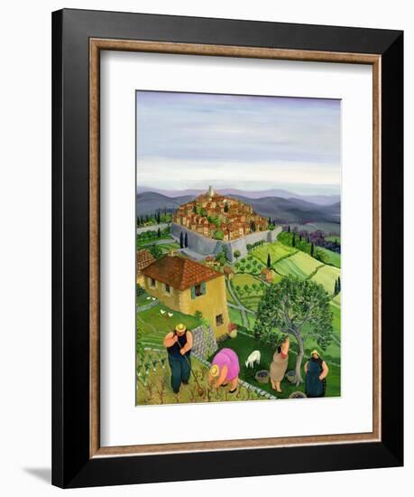 St. Paul de Vence-Margaret Loxton-Framed Giclee Print