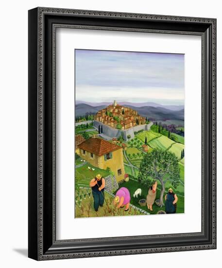 St. Paul de Vence-Margaret Loxton-Framed Giclee Print