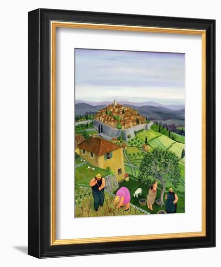 St. Paul de Vence-Margaret Loxton-Framed Giclee Print