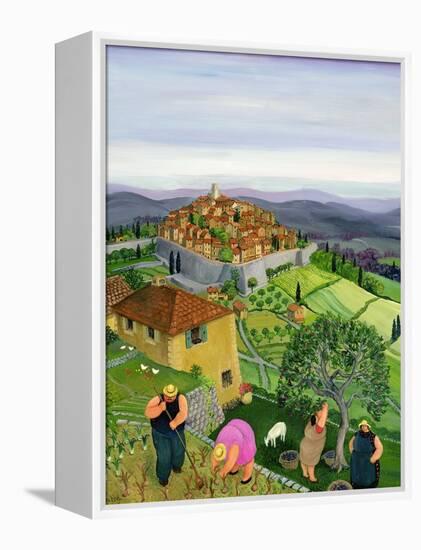 St. Paul de Vence-Margaret Loxton-Framed Premier Image Canvas