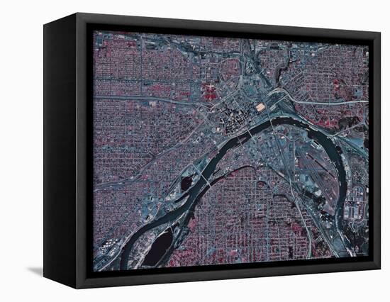 St. Paul, Minnesota-Stocktrek Images-Framed Premier Image Canvas