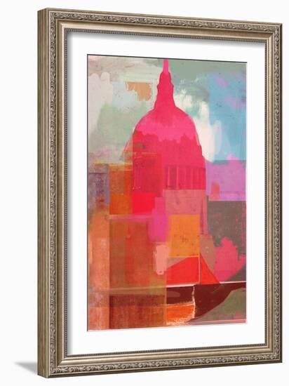 St Paul's, 2014-David McConochie-Framed Giclee Print