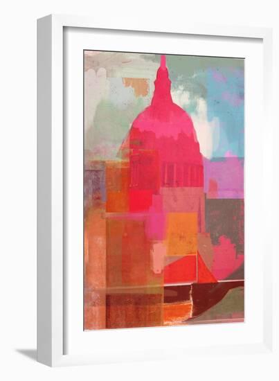 St Paul's, 2014-David McConochie-Framed Giclee Print