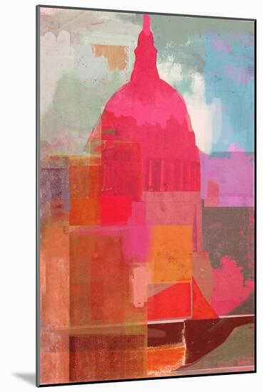 St Paul's, 2014-David McConochie-Mounted Giclee Print