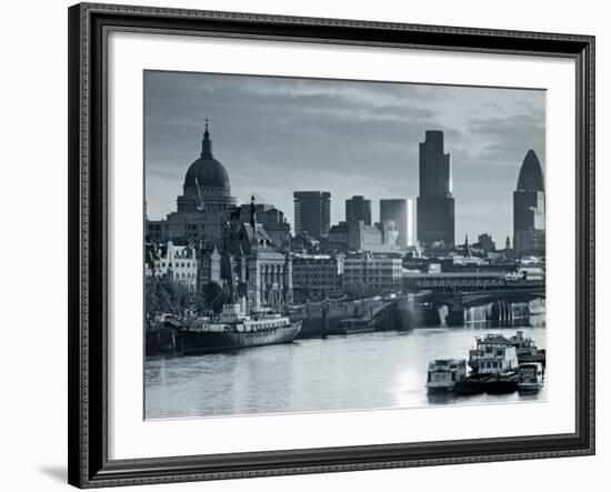 St. Paul's and City of London, London, England-Doug Pearson-Framed Photographic Print