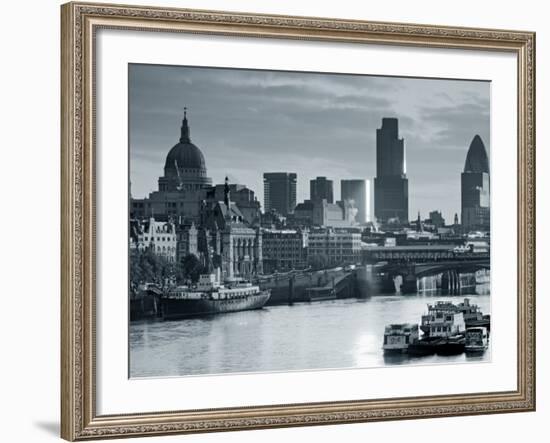 St. Paul's and City of London, London, England-Doug Pearson-Framed Photographic Print