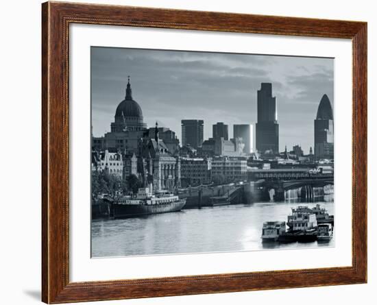 St. Paul's and City of London, London, England-Doug Pearson-Framed Photographic Print