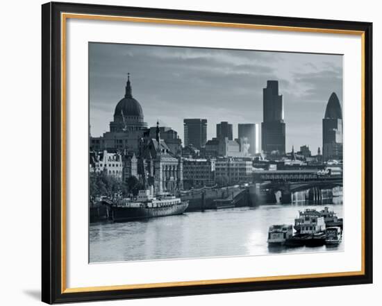 St. Paul's and City of London, London, England-Doug Pearson-Framed Photographic Print