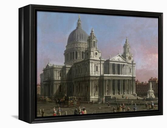 St. Paul's Cathedral, 1754-Canaletto-Framed Premier Image Canvas