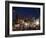 St. Paul's Cathedral and Federation Square at Night, Melbourne, Victoria, Australia, Pacific-Nick Servian-Framed Photographic Print