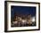 St. Paul's Cathedral and Federation Square at Night, Melbourne, Victoria, Australia, Pacific-Nick Servian-Framed Photographic Print