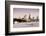 St Paul's Cathedral and London City are seen with Blackfriars Bridge-Charles Bowman-Framed Photographic Print