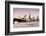 St Paul's Cathedral and London City are seen with Blackfriars Bridge-Charles Bowman-Framed Photographic Print
