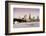 St Paul's Cathedral and London City are seen with Blackfriars Bridge-Charles Bowman-Framed Photographic Print