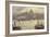 St. Paul's Cathedral and River Thames, London, England-George Hyde-Pownall-Framed Giclee Print