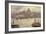 St. Paul's Cathedral and River Thames, London, England-George Hyde-Pownall-Framed Giclee Print