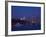 St. Paul's Cathedral and the City of London Skyline at Night, London, England, United Kingdom-Amanda Hall-Framed Photographic Print