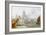 St. Paul's Cathedral and the City of London-George Chambers-Framed Giclee Print