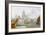 St. Paul's Cathedral and the City of London-George Chambers-Framed Giclee Print