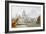 St. Paul's Cathedral and the City of London-George Chambers-Framed Giclee Print